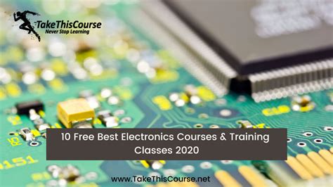 150+ Electronics Courses [2024] .